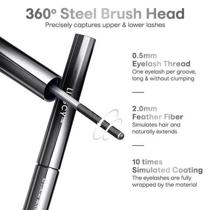 Liascy™ 4D Curling Waterproof Iron Mascara